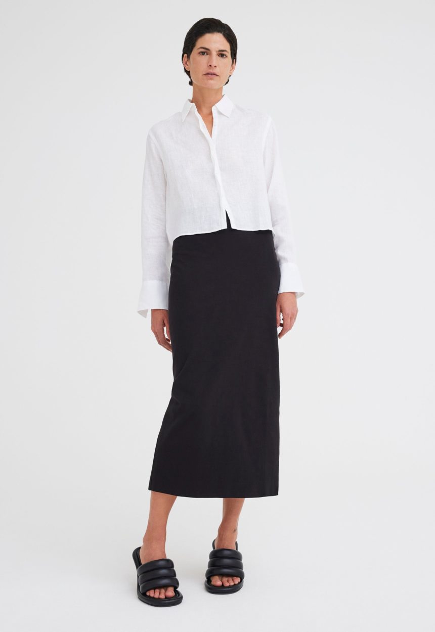 Jac + Jack Iona Linen Shirt - White